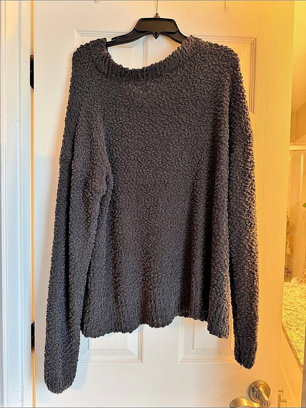 Zenana Outfitters Zenana Popcorn Knit Long Sleeve Sweater Popcorn Knit Long